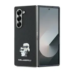 KARL LAGERFELD - Karl Lagerfeld Mobilskal till Galaxy Z Fold 6 MagSafe Saffiano Metal Pin