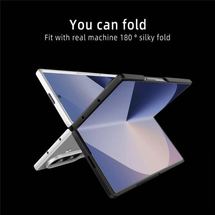 A-One Brand - Galaxy Z Fold 7 Mobilskal Skin-Feel Anti Shock - Svart