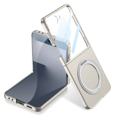 GKK - GKK Galaxy Z Flip 7 Mobilskal Kickstand Hård PC - Titangrå