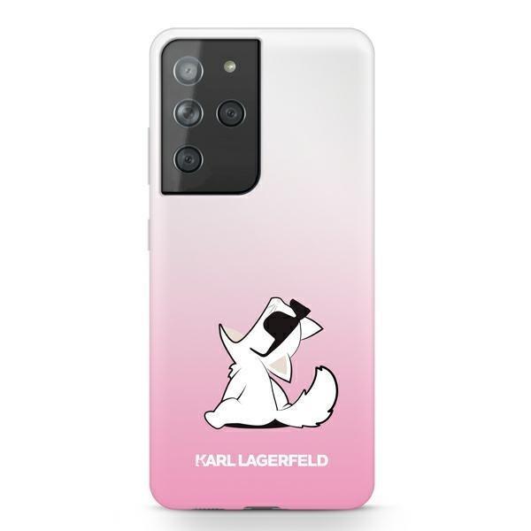 Karl Lagerfeld Skal Galaxy S21 Ultra Choupette Fun - Rosa | 2353 | AlltMobil