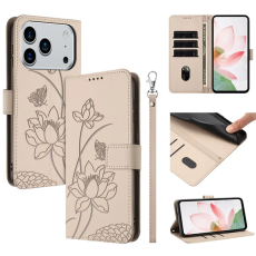 A-One Brand - iPhone 17 Pro Max Pl&aring;nboksfodral Lotus Imprint