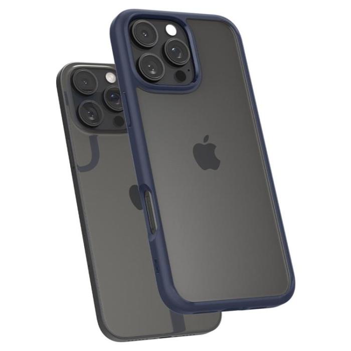 Spigen - Spigen iPhone 16 Pro Max Mobilskal Ultra Hybrid - Marinblå