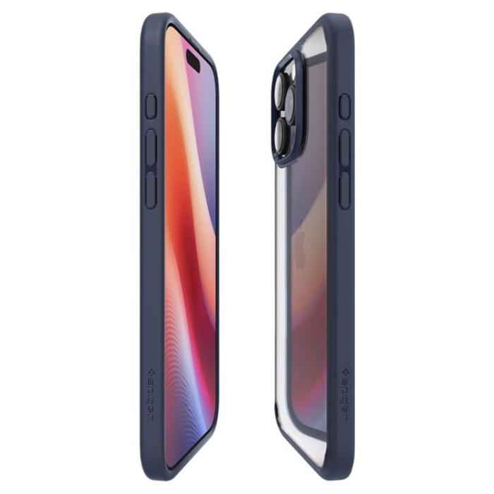 Spigen - Spigen iPhone 16 Pro Max Mobilskal Ultra Hybrid - Marinblå