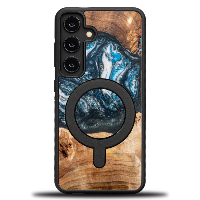 Bewood - Bewood Galaxy A55 5G Mobilskal MagSafe Unique Planets Earth