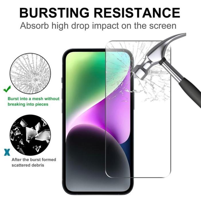 OEM - [1-PACK] Google Pixel 8 Härdat Glas Skärmskydd - Clear