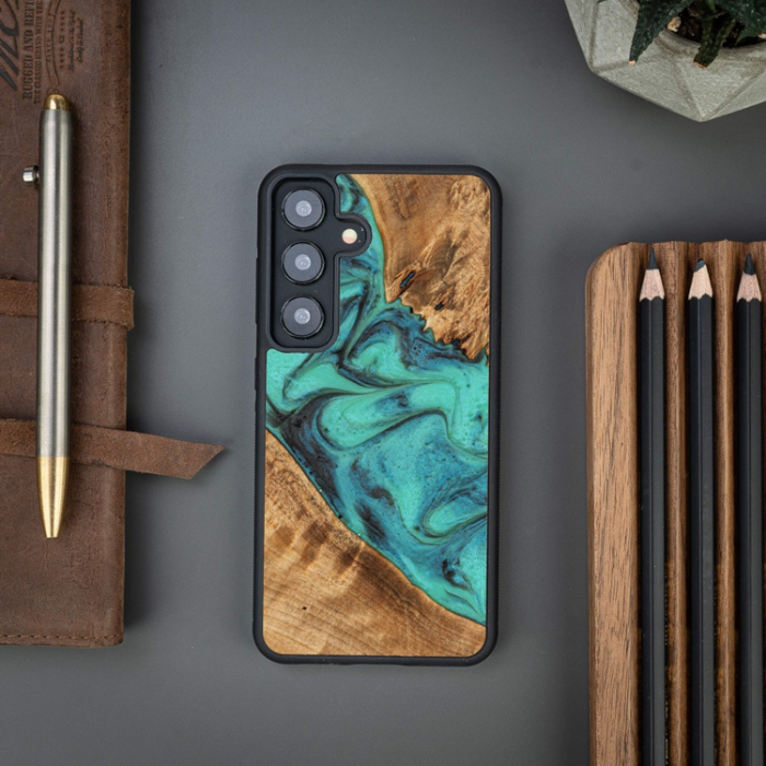Bewood - Bewood Galaxy A55 5G Mobilskal Unique Turquoise