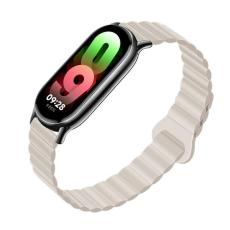 Forcell - Forcell Xiaomi Mi Band 8 Armband FX8 - Beige