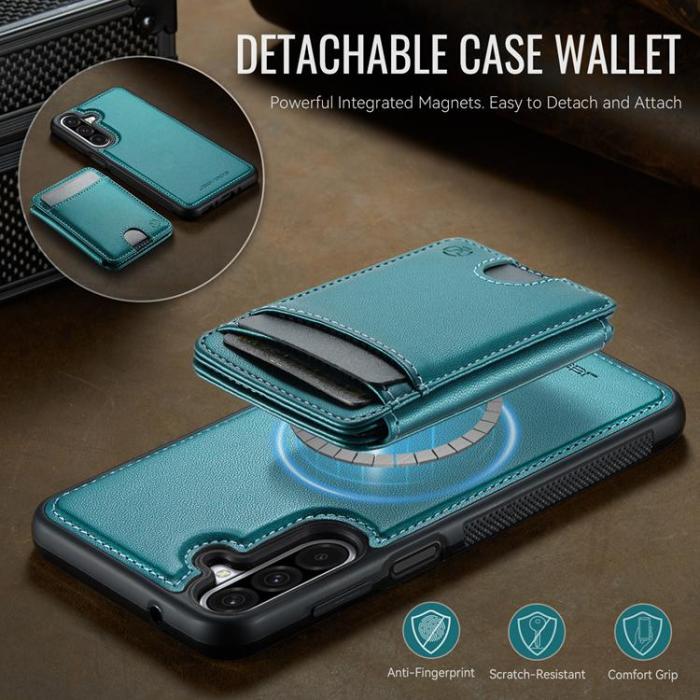 OEM - JEEHOOD Samsung Galaxy A26 5G Mobilskal KonstLäder - Blå