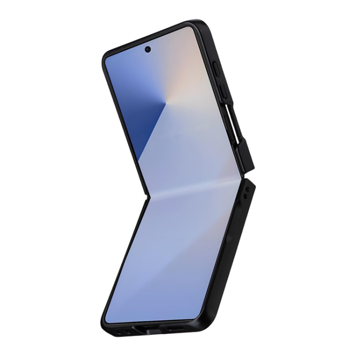 A-One Brand - Galaxy Z Flip 7 Mobilskal PU Läder Protective - Lila