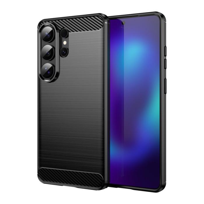 OEM - WANLONFENG Mobilskal till Samsung Galaxy S26 Ultra TPU LS Serie - Svart