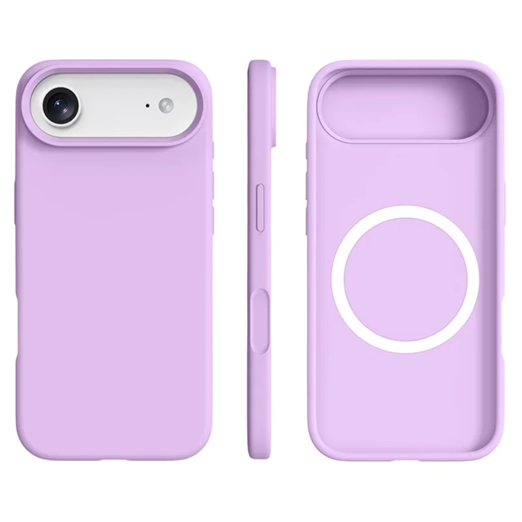 iPhone 17 Air Mobilskal MagSafe Ultra Thin Silicone - Dreamy Lila | 2353 | AlltMobil