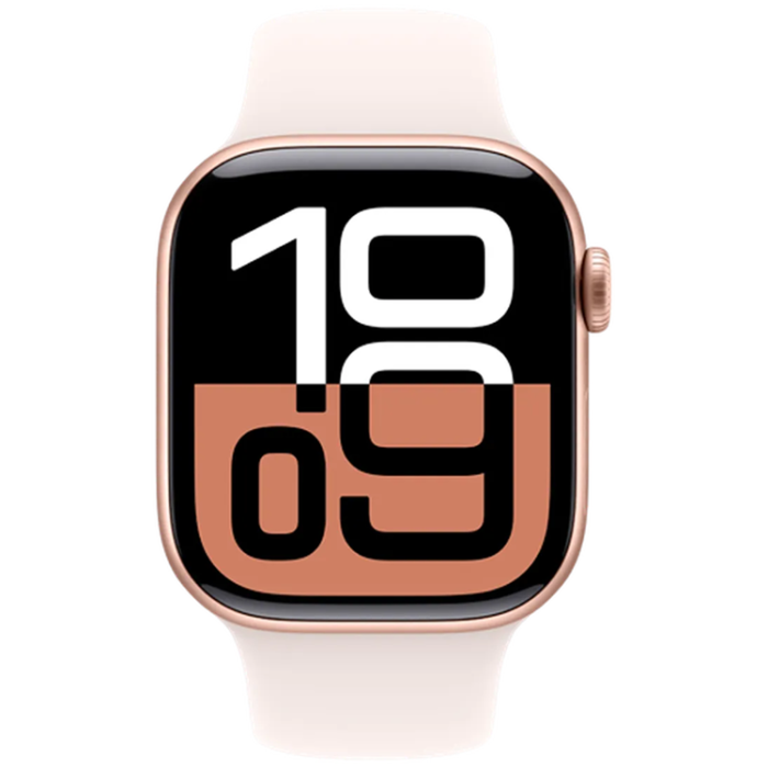 Apple - Apple Watch Series 10 42mm GPS + Cellular (RoseGuld Aluminium)