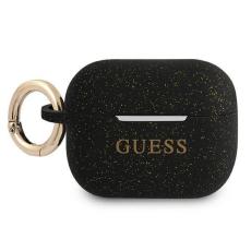 UTGATT1 - Guess Silicone Glitter Skal AirPods Pro - Svart