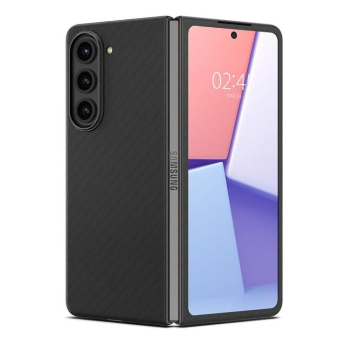 Spigen - Spigen Galaxy Z Fold 5 Mobilskal Airskin Pro - Svart