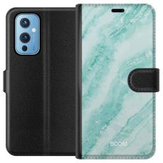 Gustaf - Pl&aring;nboksfodral till OnePlus 9 med Mint Marble