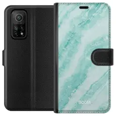 Gustaf - Pl&aring;nboksfodral till Xiaomi Mi 10T Pro 5G med Mint Marble