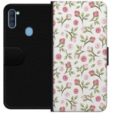 iSecrets - Pl&aring;nboksfodral till Samsung Galaxy A11 med Blommigt