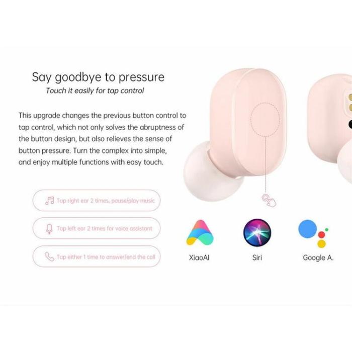 Xiaomi - Xiaomi Redmi Airdots 3 TWS In-Ear Hörlurar Trådlösa - Vit