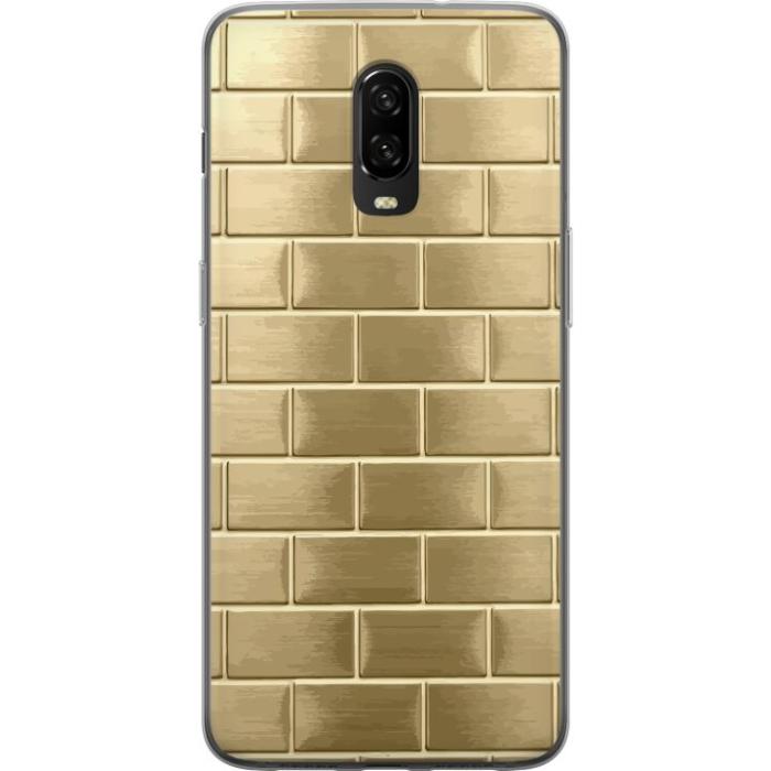 iSecrets - Mobilskal till OnePlus 6T med Gyllene Murstenar