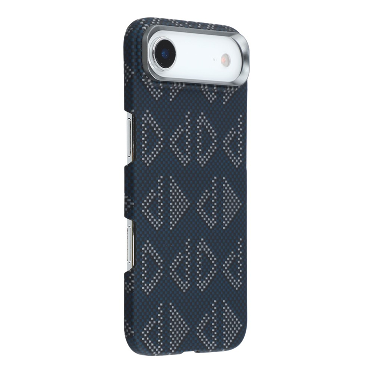 Mobilskal till iPhone Air MagSafe Aramid Fiber Geometric - Blå | 2353 | AlltMobil