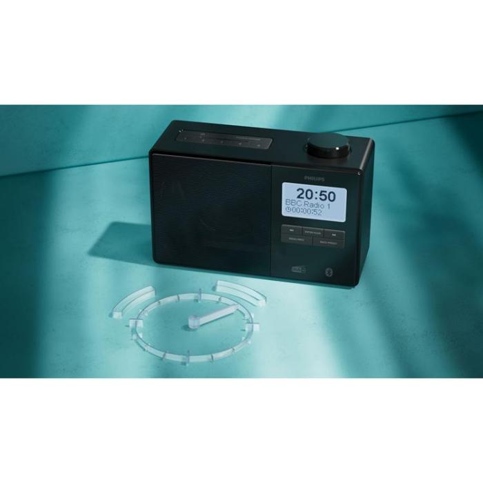 Philips - Philips Radio DAB+/FM Bluetooth TAR5600/10 - Svart