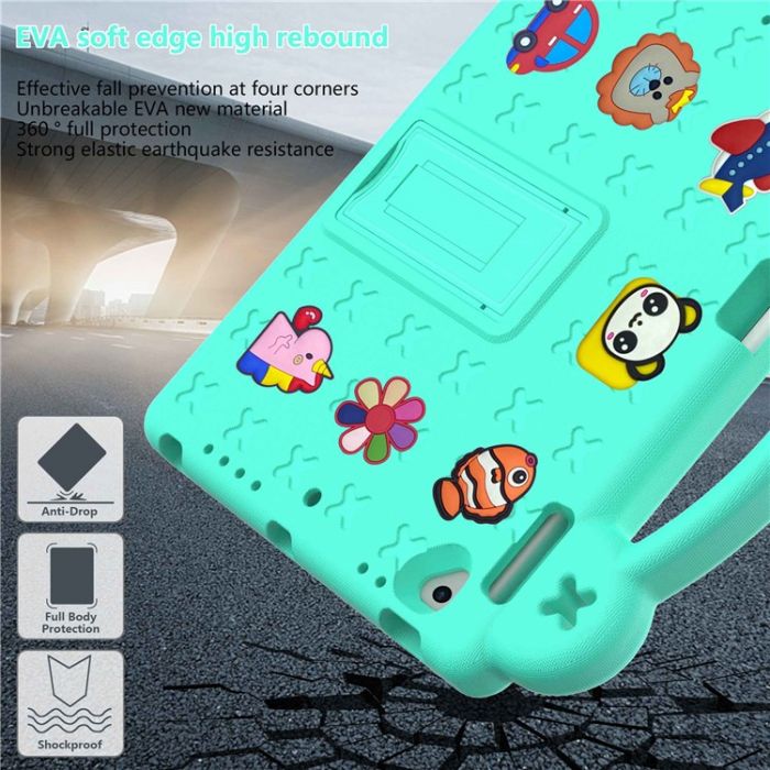 A-One Brand - iPad Air 2 (2014)/Air (2013) Skal EVA Kickstand Shockproof - Grön