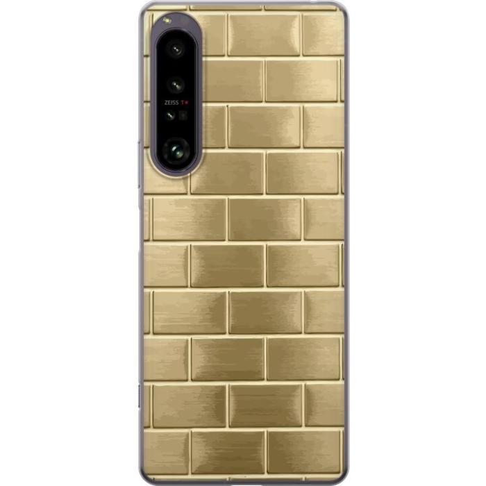 iSecrets - Mobilskal till Sony Xperia 1 IV med Gyllene Murstenar