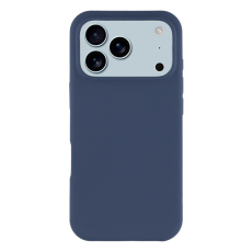 A-One Brand - iPhone 17 Pro Max Mobilskal Solid Silikon Shockproof - Mörkblå