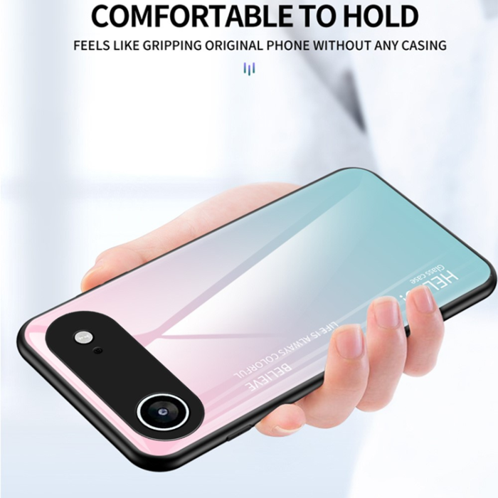 A-One Brand - iPhone Air Mobilskal Anti-Scratch - Gradient Lila