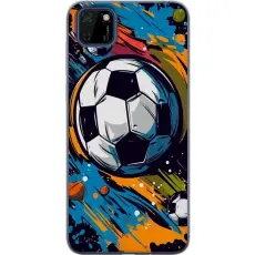Gustaf - Mobilskal till Huawei Y5p med Fotbollar