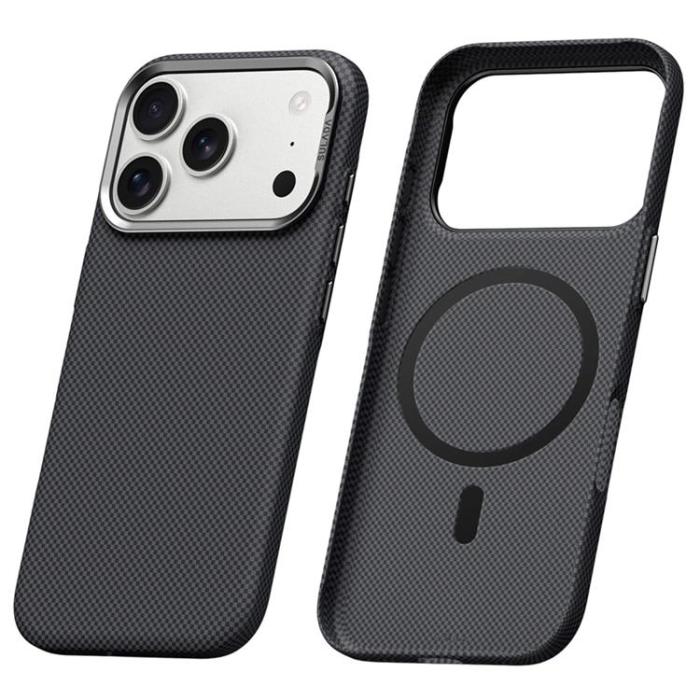 SULADA - SULADA iPhone 17 Pro Max Mobilskal MagSafe Grid Texture