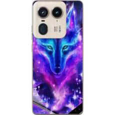 iSecrets - Mobilskal till Motorola Edge 50 Ultra med Neon Varg