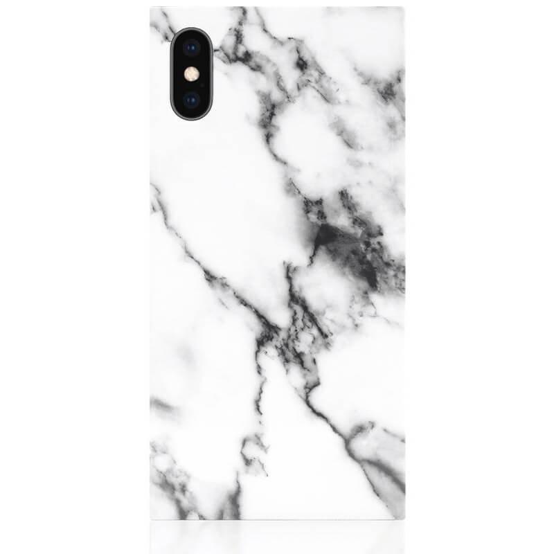 IDECOZ Mobilskal Vit Marble iPhone X/XS