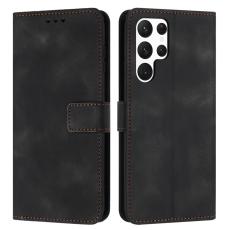 OEM - Pl&aring;nboksfodral f&ouml;r Samsung Galaxy S26 Ultra Konstl&auml;der - Svart