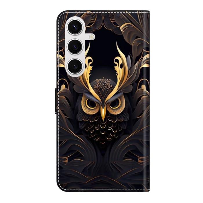 OEM - Plånboksfodral för Samsung Galaxy S26 Konstläder Flip Ställ - Uggla