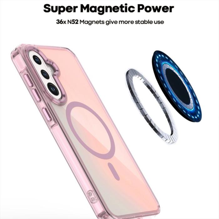 OEM - Mobilskal för Samsung Galaxy S26 Plus Magnetiskt TPU - Vit