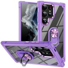 OEM - Mobilskal f&ouml;r Samsung Galaxy S26 Ultra PC + TPU Kickstand - Lila
