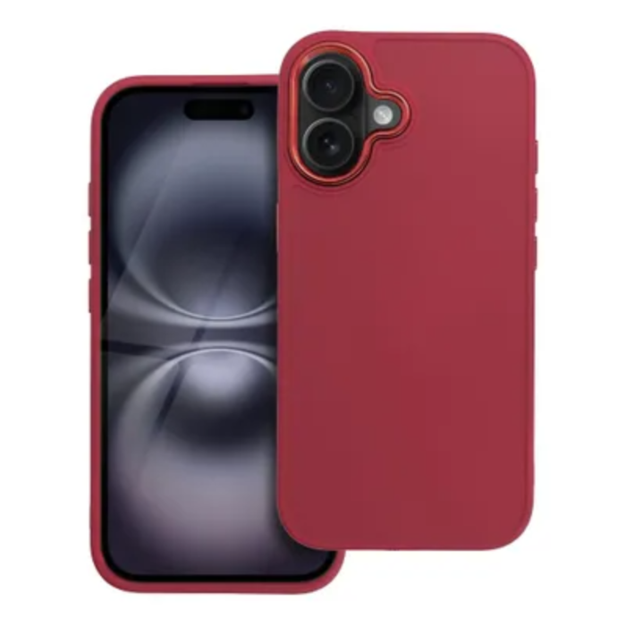 OEM - iPhone 16 Mobilskal Frame - Magenta