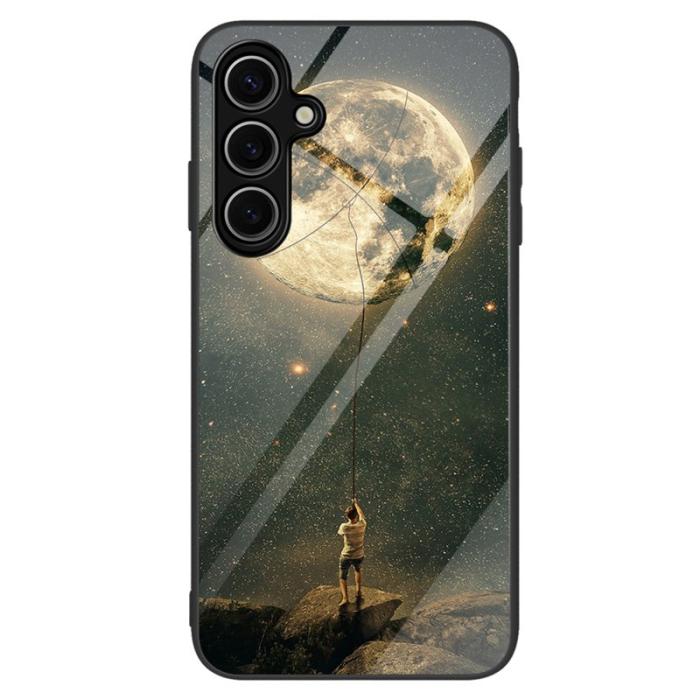 OEM - Mobilskal för Samsung Galaxy S26 Härdat glas + PC + TPU - Måne