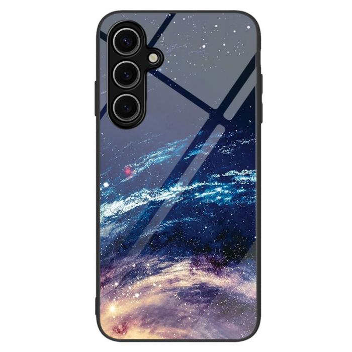 OEM - Mobilskal för Samsung Galaxy S26 Härdat glas + PC + TPU - Mörkblå