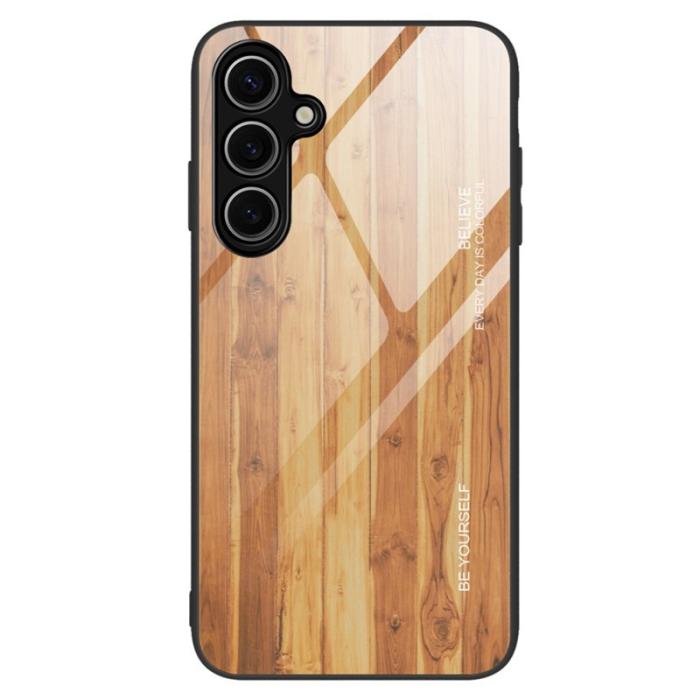 OEM - Mobilskal för Samsung Galaxy S26 TPU + Härdat glas - Brun