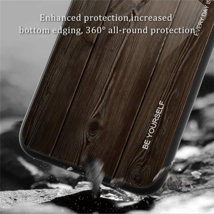 OEM - Mobilskal för Samsung Galaxy S26 TPU + Härdat glas - Brun