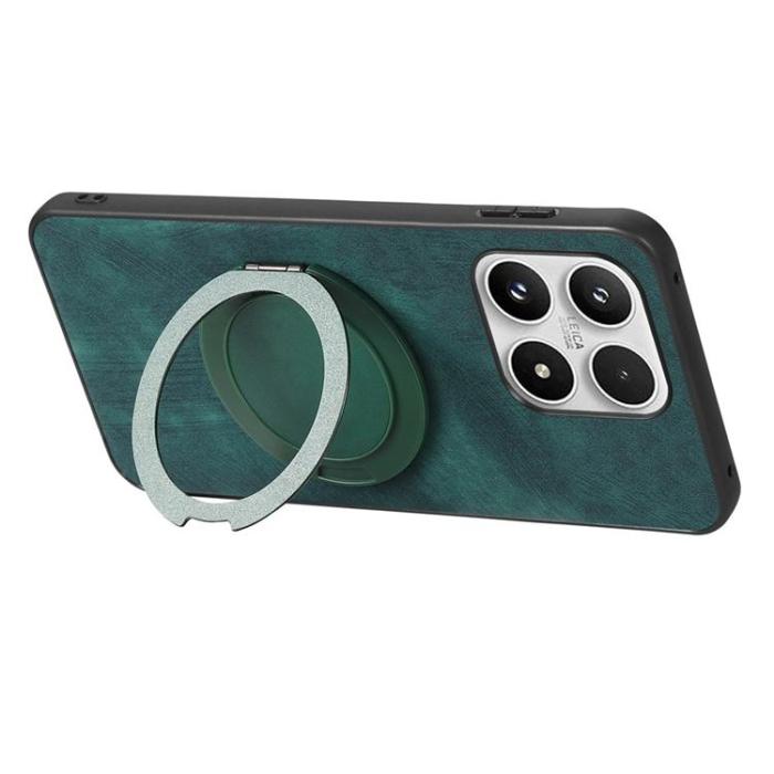 A-One Brand - Mobilskal för Xiaomi 17 Retro Läder Rotating Kickstand