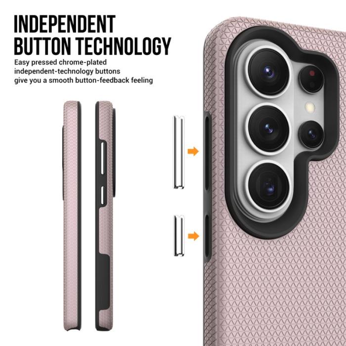 OEM - Mobilskal för Samsung Galaxy S26 Ultra TPU + PC Stötabsorberande - Roséguld