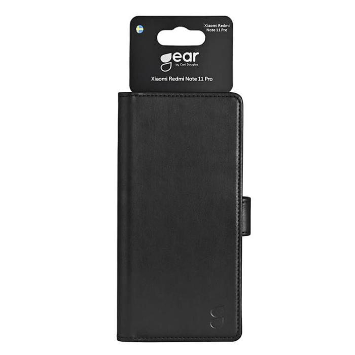 GEAR - Gear Xiaomi Redmi Note 11 Pro 4G/5G Mobilfodral - Svart