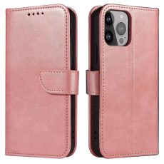 OEM - Galaxy S23 Pl&aring;nboksfodral Magnet Kickstand - Rosa