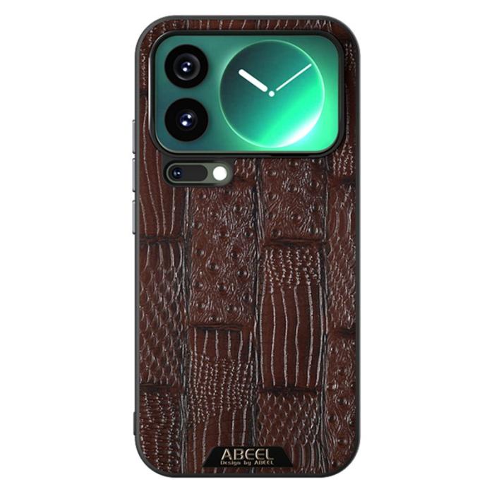 ABEEL - ABEEL Mobilskal till Xiaomi 17 Pro Max MagSafe Kompatibel - Brun