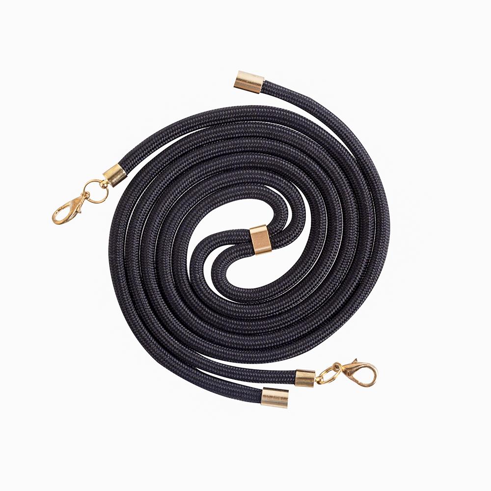 Boom Halsbandsrem Rope - Svart | 2353 | AlltMobil