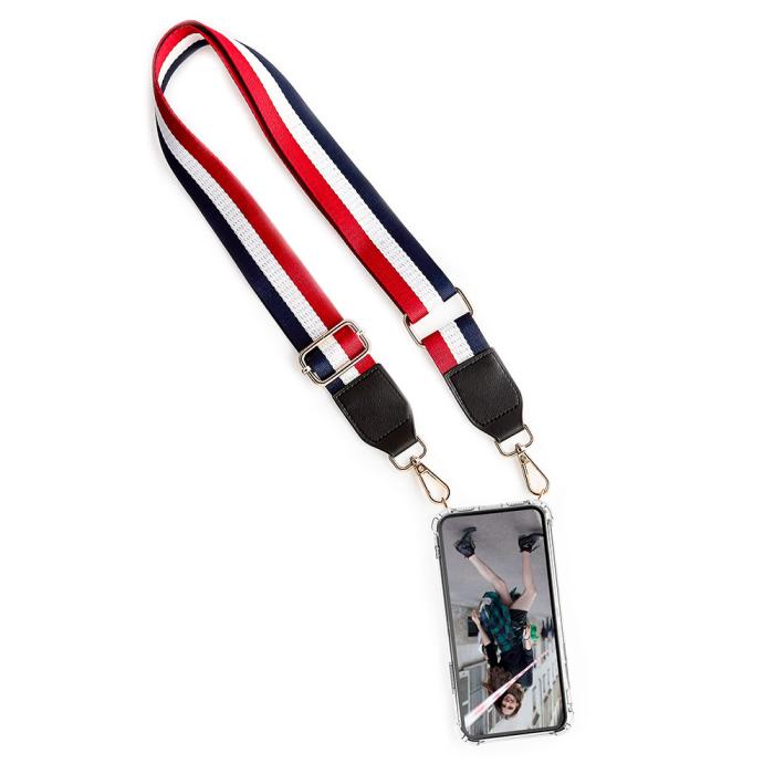 Boom of Sweden - Boom Axelrem - Strap RödVitSvart