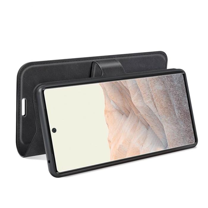 A-One Brand - Flip Folio Plånboksfodral till Google Pixel 6 Pro - Svart